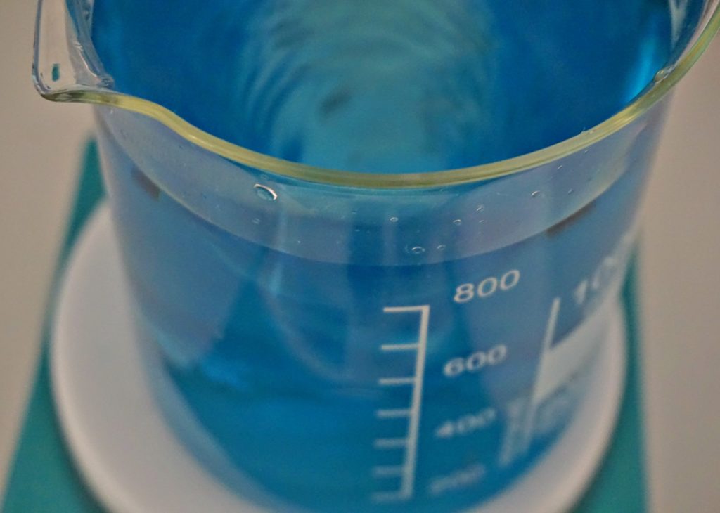Laboratory glassware at The NuCLab
